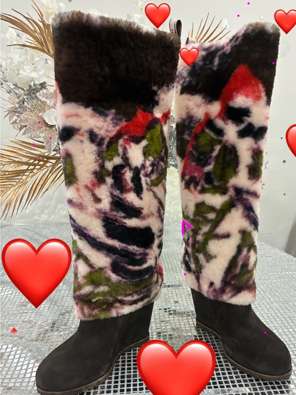💕UGG 💕Rare-Limited Edition-Tall Wedge- Over-the-Knee Boots